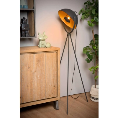 lafabryka.pl Lampa podłogowa ALVARO 1xE27 Black 05730/01/30 Lucide